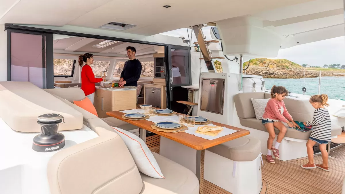 Rent Catamaran in Croatia – New Fountaine Pajot 41