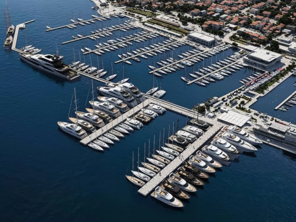 New Mega Yacht Berths at Marina Kaštela - Croatia