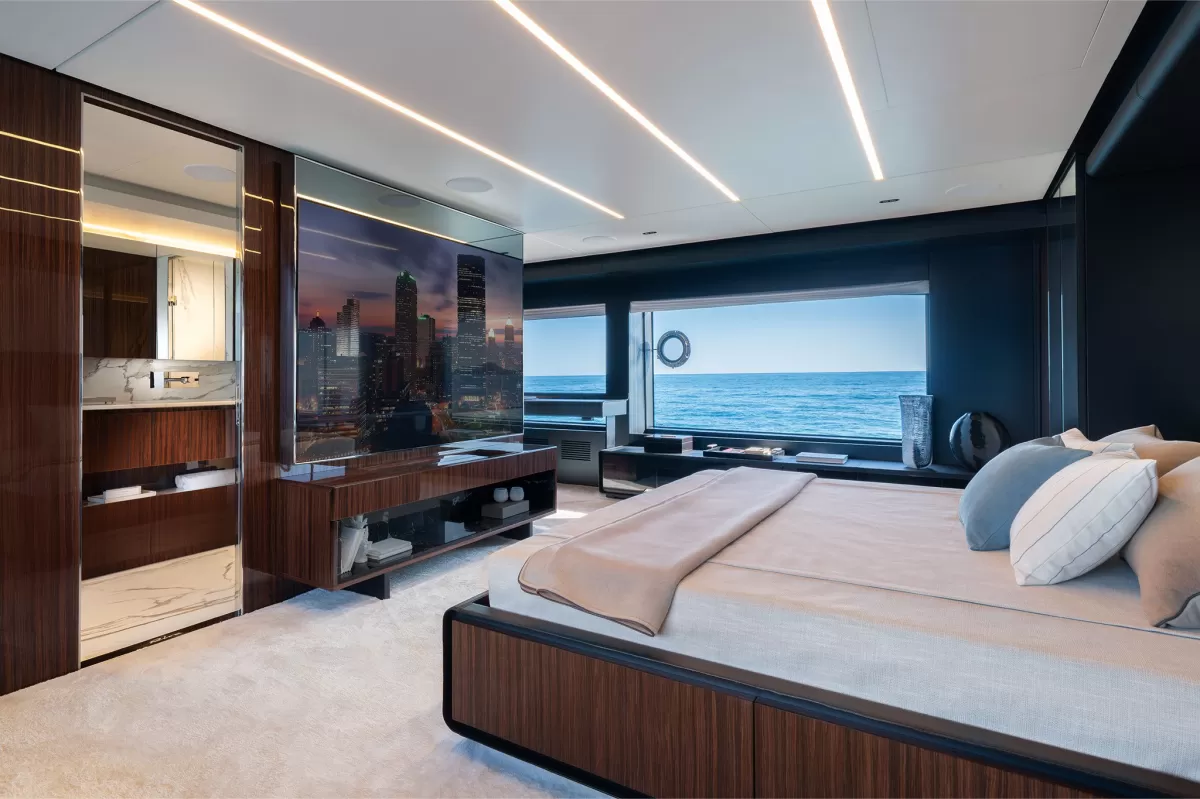 Inside the New Riva 112’ Dolcevita Super Yacht