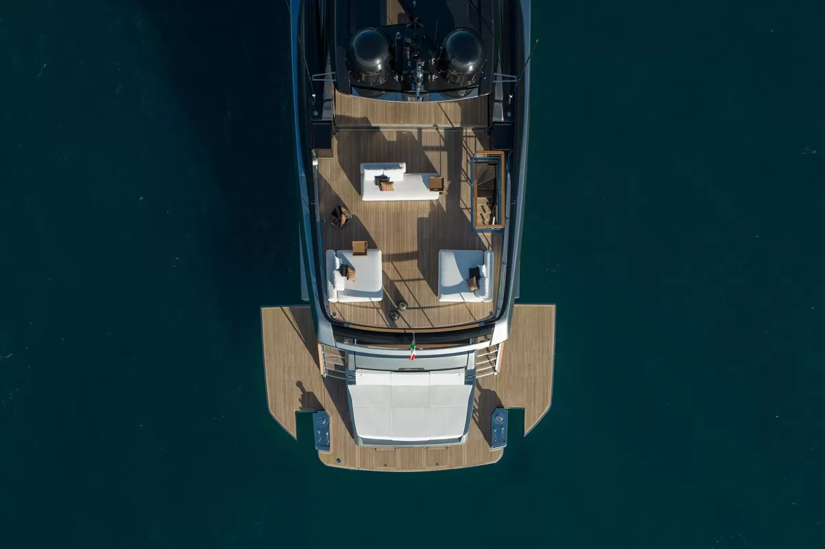 Inside the New Riva 112’ Dolcevita Super Yacht