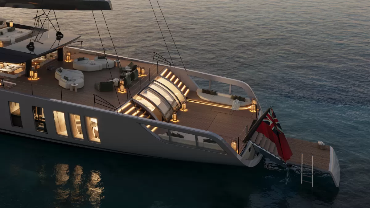 Royal Huisman Unveils SKY: 81m Sloop With Record Mast