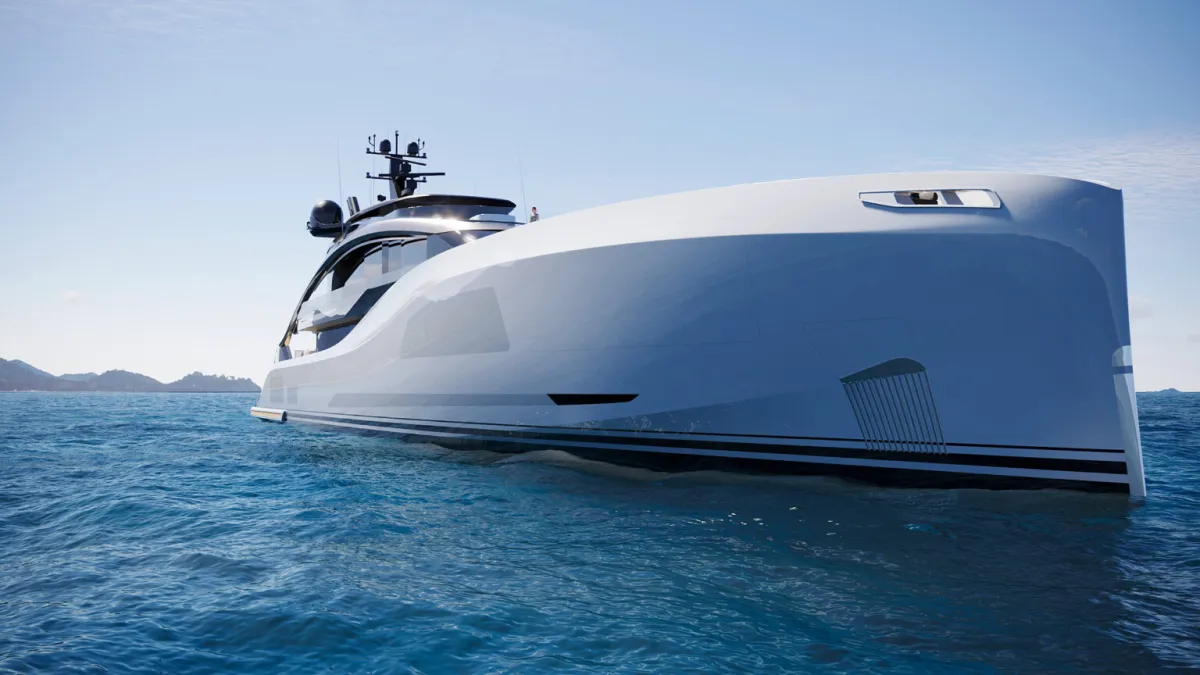 ISA Yachts Unveals Blade 70m With Lobanov Design