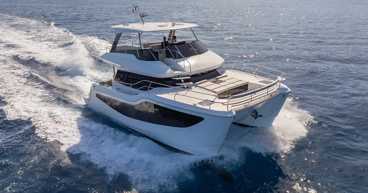 Aquila catamaran cruising in Croatia