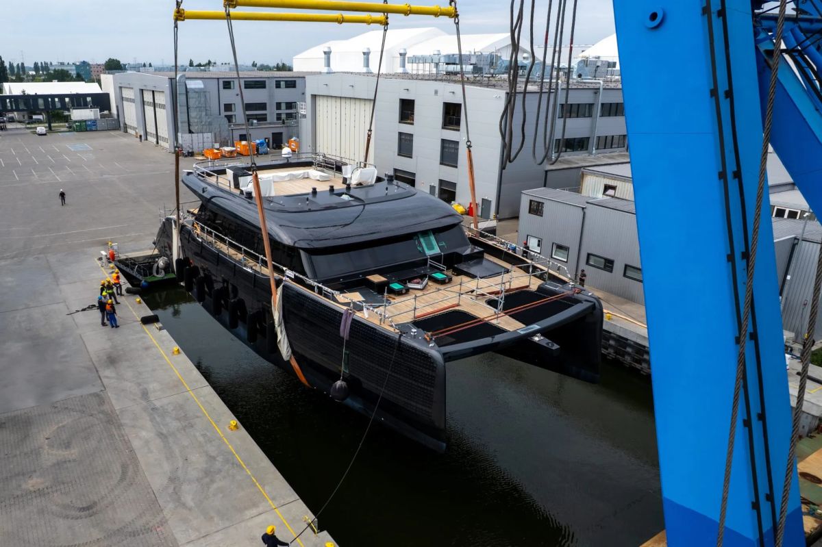 Sunreef Yachts launches first Sunreef 100 Eco sailing catamaran