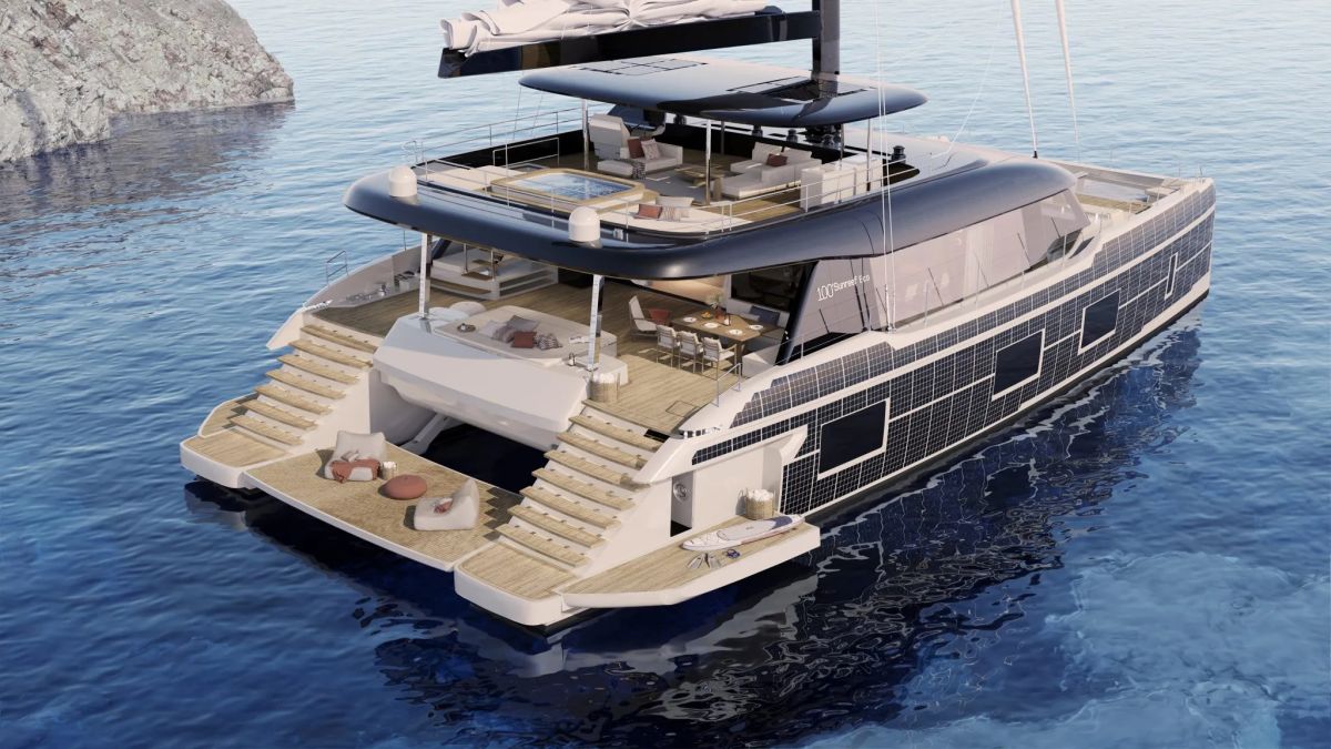 Sunreef Yachts launches first Sunreef 100 Eco sailing catamaran