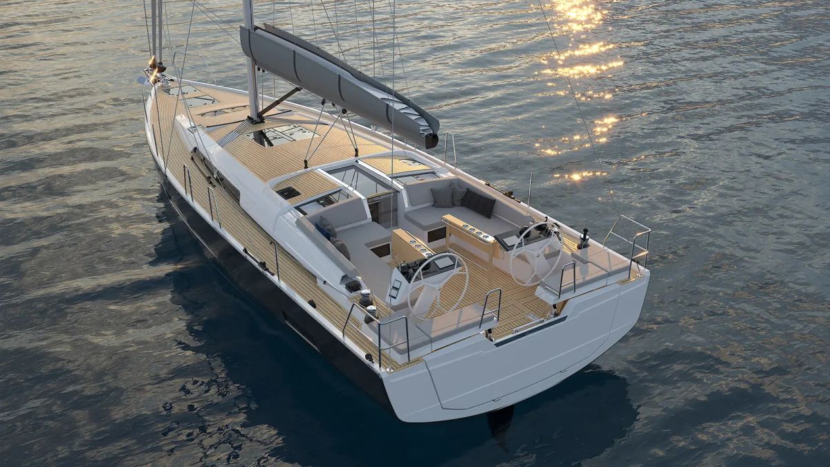 Hanse 461 returns with new design, beach club and easier sailing features