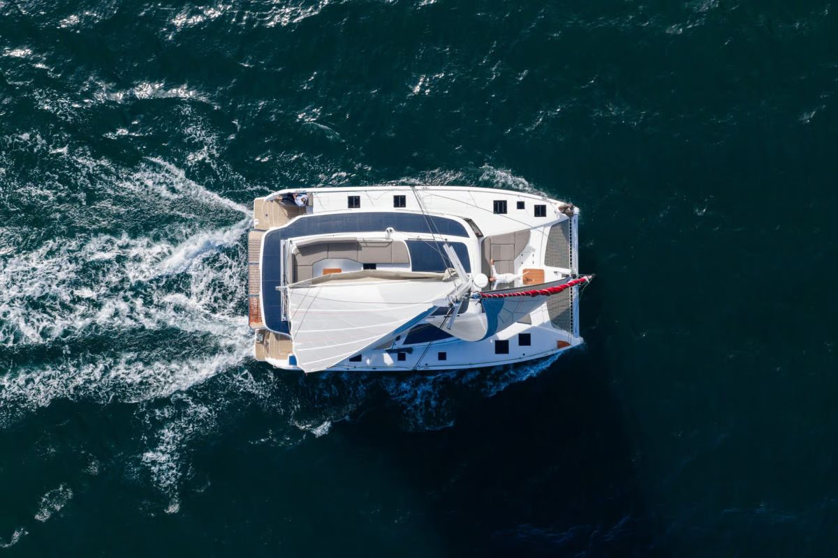 Fountaine Pajot reveals first official images of the new FP48 sailing catamaran