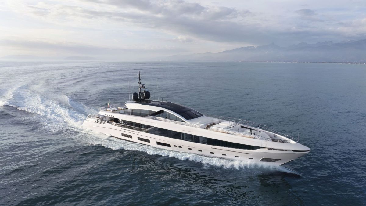 Mangusta GranSport 54 fifth unit launched at Overmarine’s Pisa shipyard