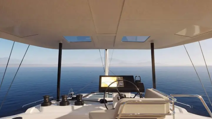Fountaine Pajot launches FP51 FLY flybridge version of its 51-foot sailing catamaran