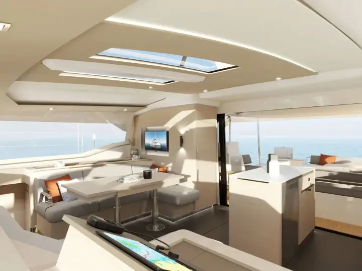 Fountaine Pajot launches FP51 FLY flybridge version of its 51-foot sailing catamaran