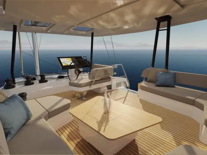 Fountaine Pajot launches FP51 FLY flybridge version of its 51-foot sailing catamaran