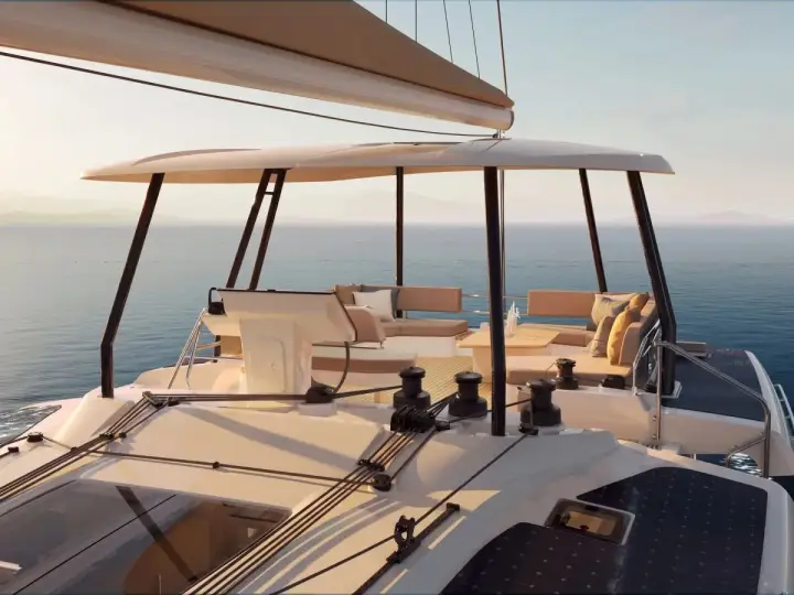Fountaine Pajot launches FP51 FLY flybridge version of its 51-foot sailing catamaran
