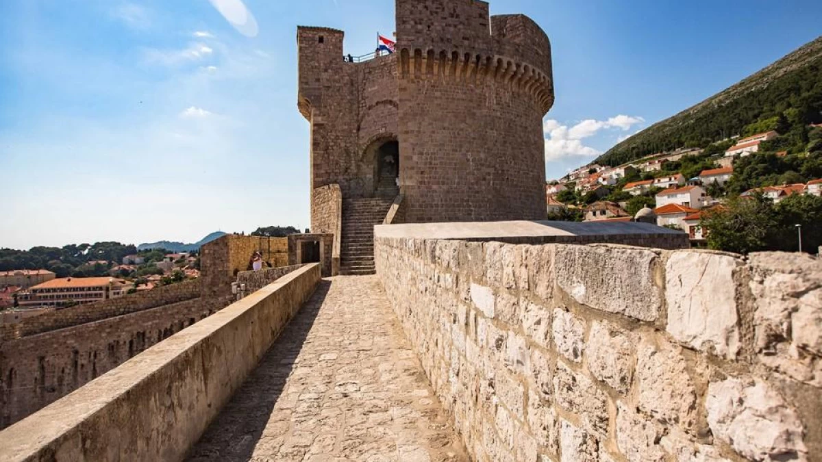 Dubrovnik City Walls in Croatia, filming location for Game of Thrones King’s Landing
