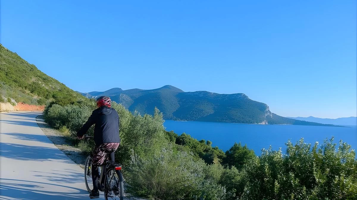 Cycling on Pelješac Peninsula Croatia