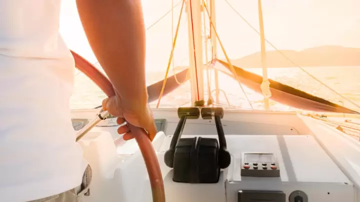 Skippered yacht