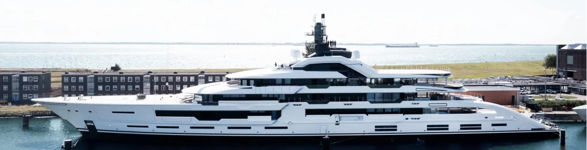 Damen Yachting Launches 120m Amels Project Tanzanite