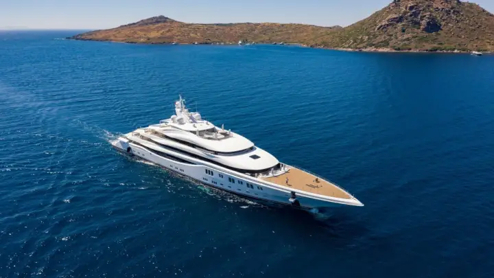 Luxury yacht