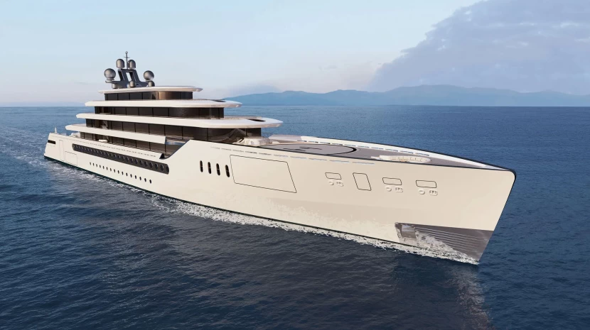 German shipbuilder builds mega yacht ONE 50 | Nauticfan the maritime portal